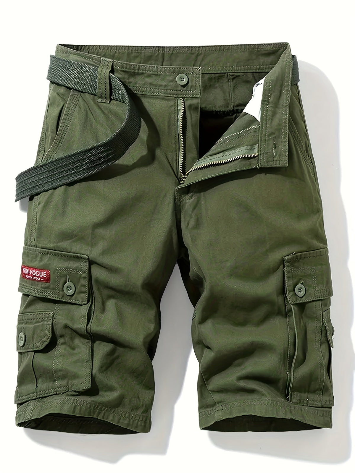 Herren Klassische Cargo-Shorts mit Kordelzug
