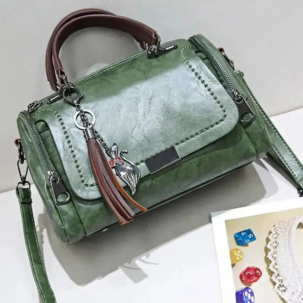 Elegante Umhängetasche aus Leder