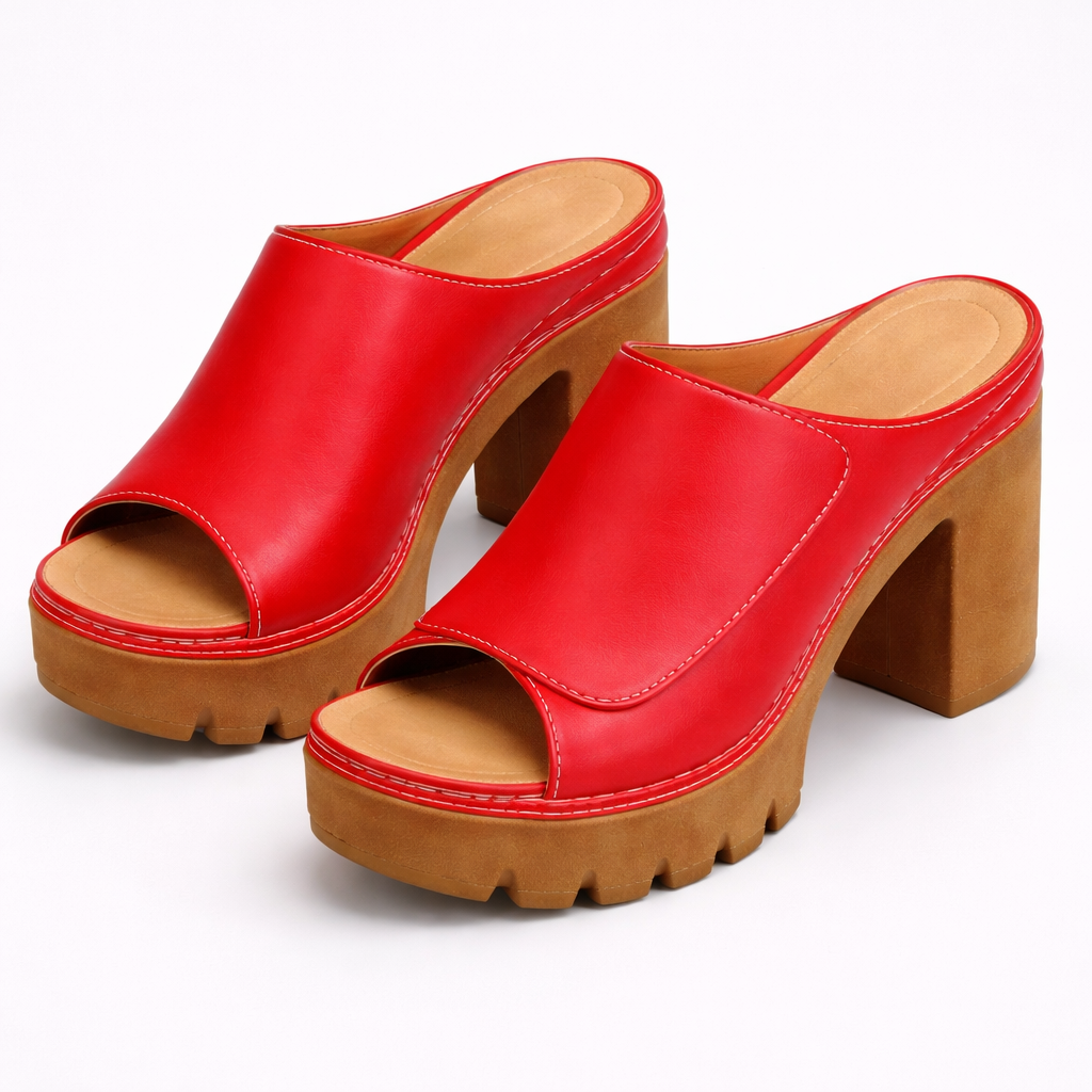 Damen Elegante Plateau-Pumps