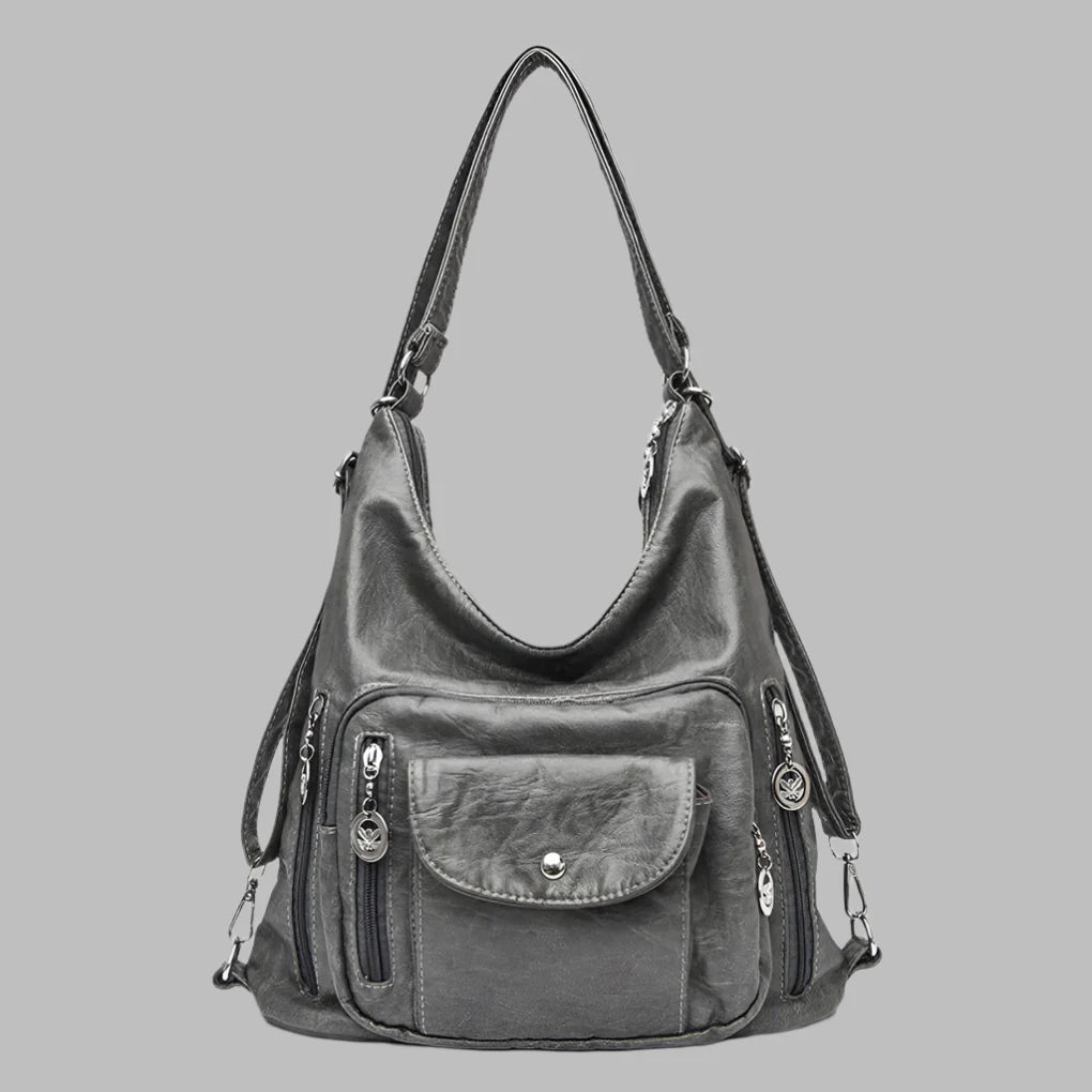 Damen-Tragetasche aus Premium-Leder
