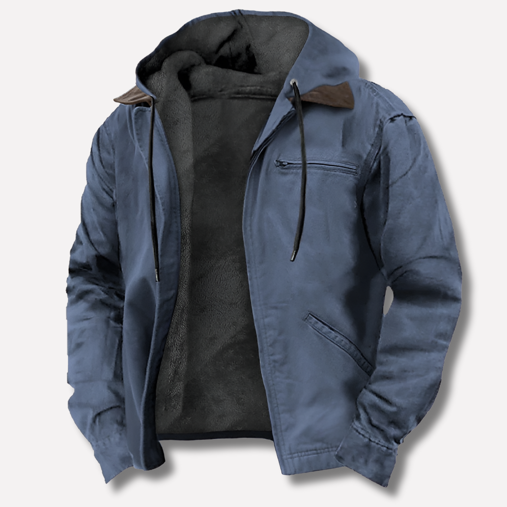 Klassische Kapuzenjacke für Herren
