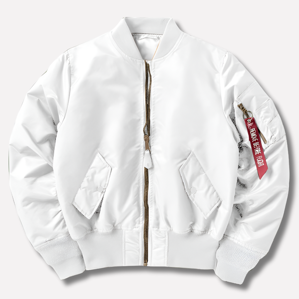 Damen und Herren klassische Bomberjacke
