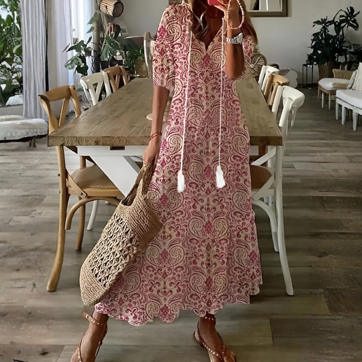 Bohemian Maxikleid für Damen