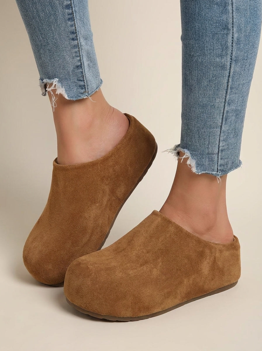 Damen Elegante Pantoletten Muleschuhe