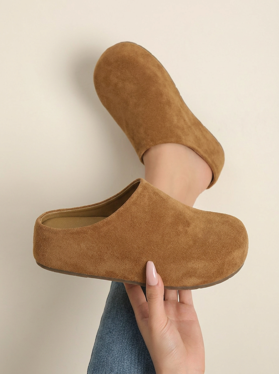 Damen Elegante Pantoletten Muleschuhe