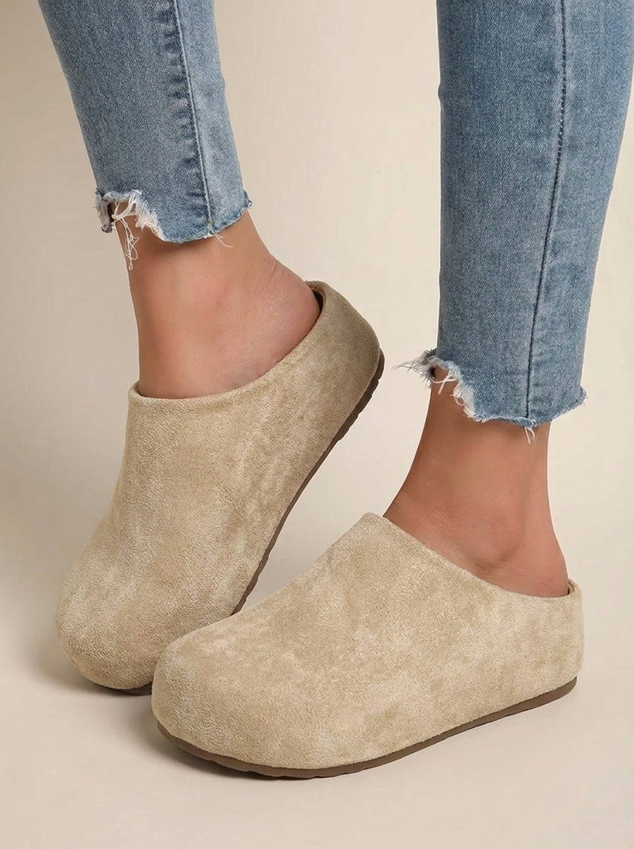 Damen Elegante Pantoletten Muleschuhe
