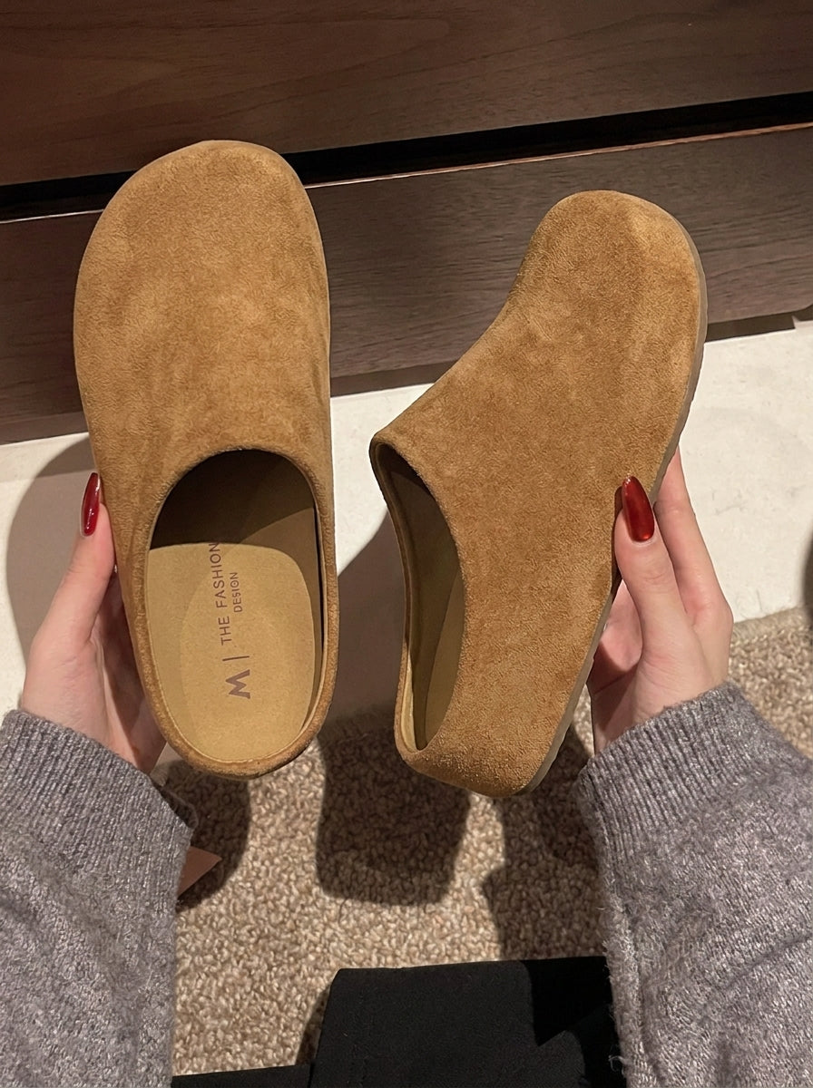Damen Elegante Pantoletten Muleschuhe