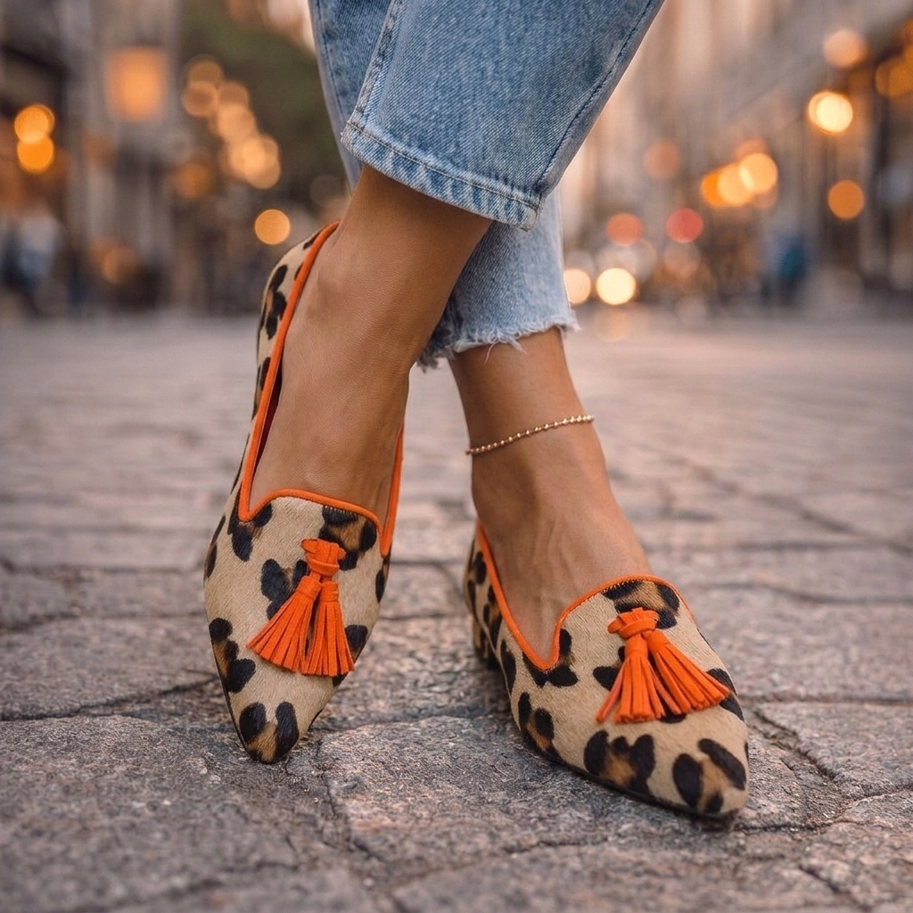 Damen Spitze Ballerinas aus Wildleder