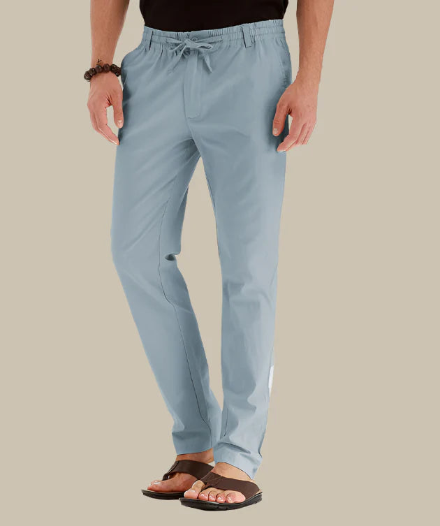 Herren-Sommerhose mit elastischem Bund und klassischem Schnitt
