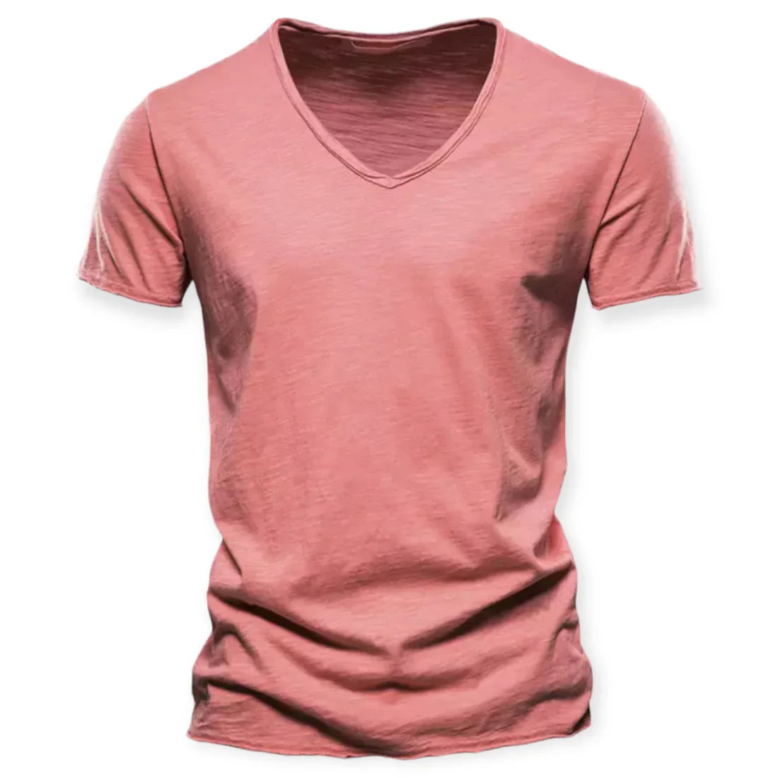 Casual Herren-T-Shirt mit V-Ausschnitt