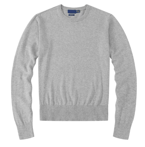 Herren Eleganter Pullover mit Rundhalsausschnitt