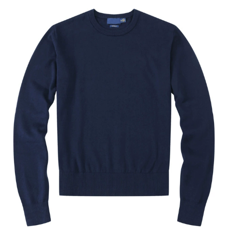 Herren Eleganter Pullover mit Rundhalsausschnitt