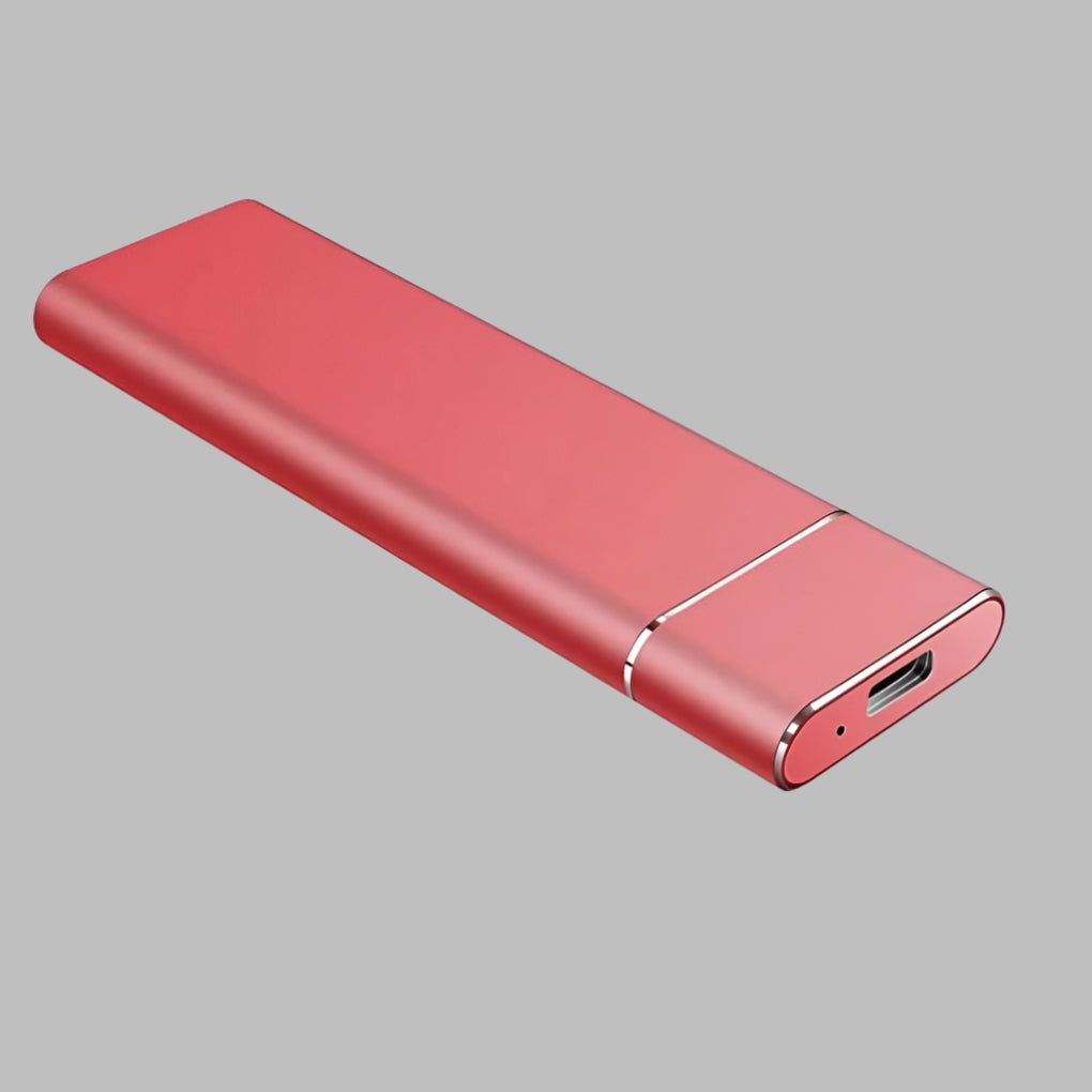 Tragbare externe SSD-Festplatte