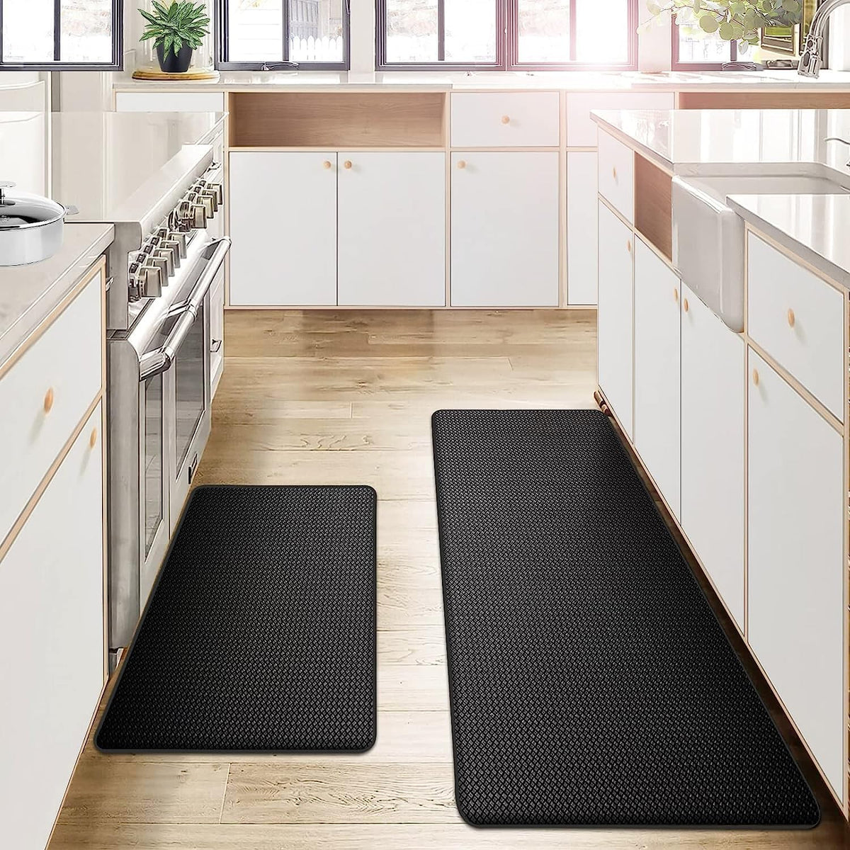 Ergonomische Anti-Ermüdungsmatte für die Küche mit rutschfester Oberfläche