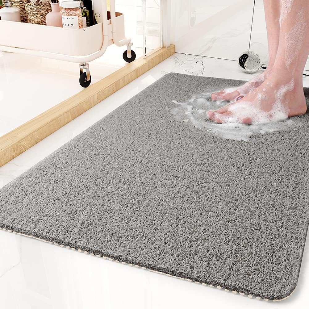 Rutschfester PVC-Badezimmerteppich mit weicher Fußmassageoberfläche