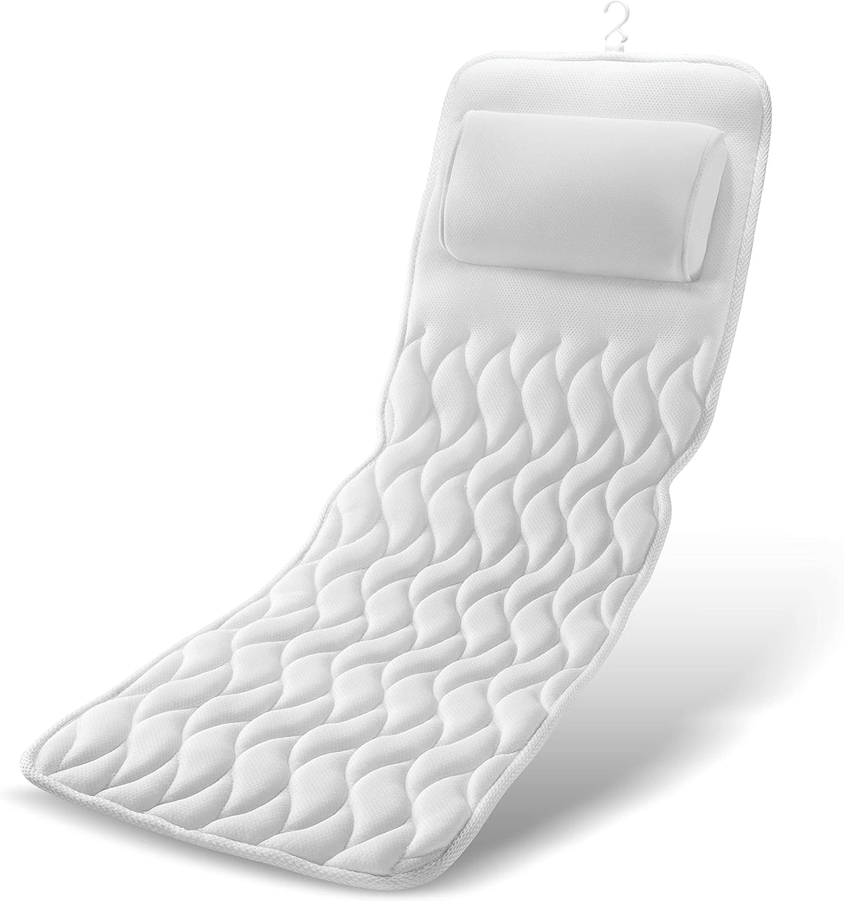 Ganzkörper-Badekissen mit ergonomischem Design und atmungsaktivem Mesh