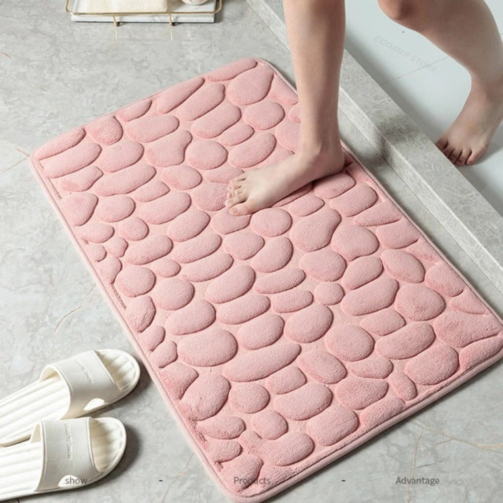 Vielseitige Matte mit Cobblestone-Prägung