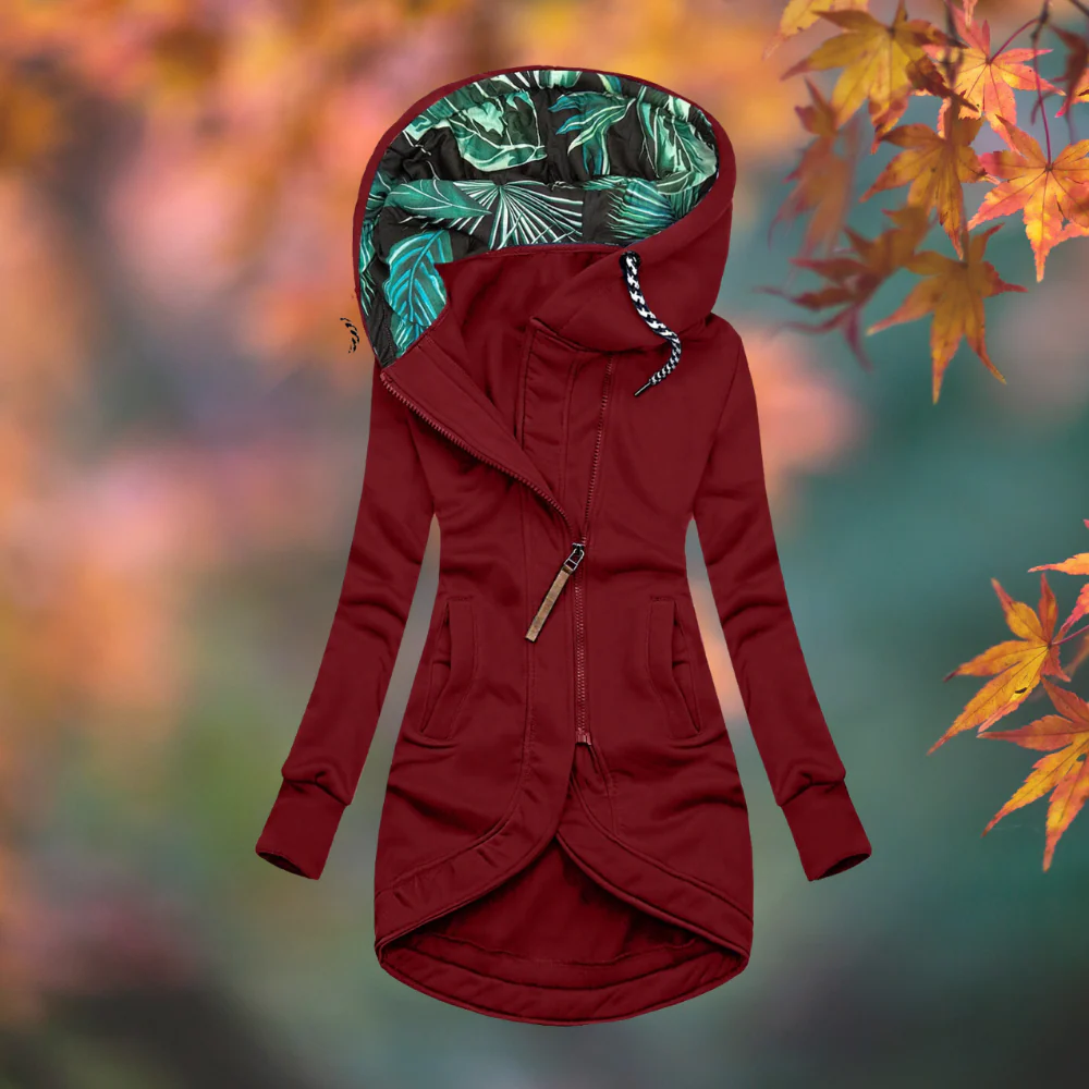 Damen Elegante Getaillierte Herbstjacke