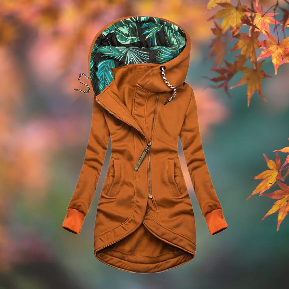 Damen Elegante Getaillierte Herbstjacke