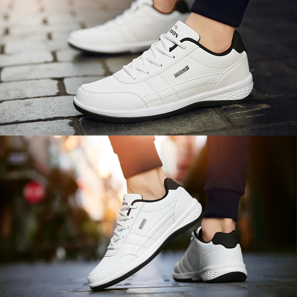 Orthopädische Herren-Sneaker aus Leder