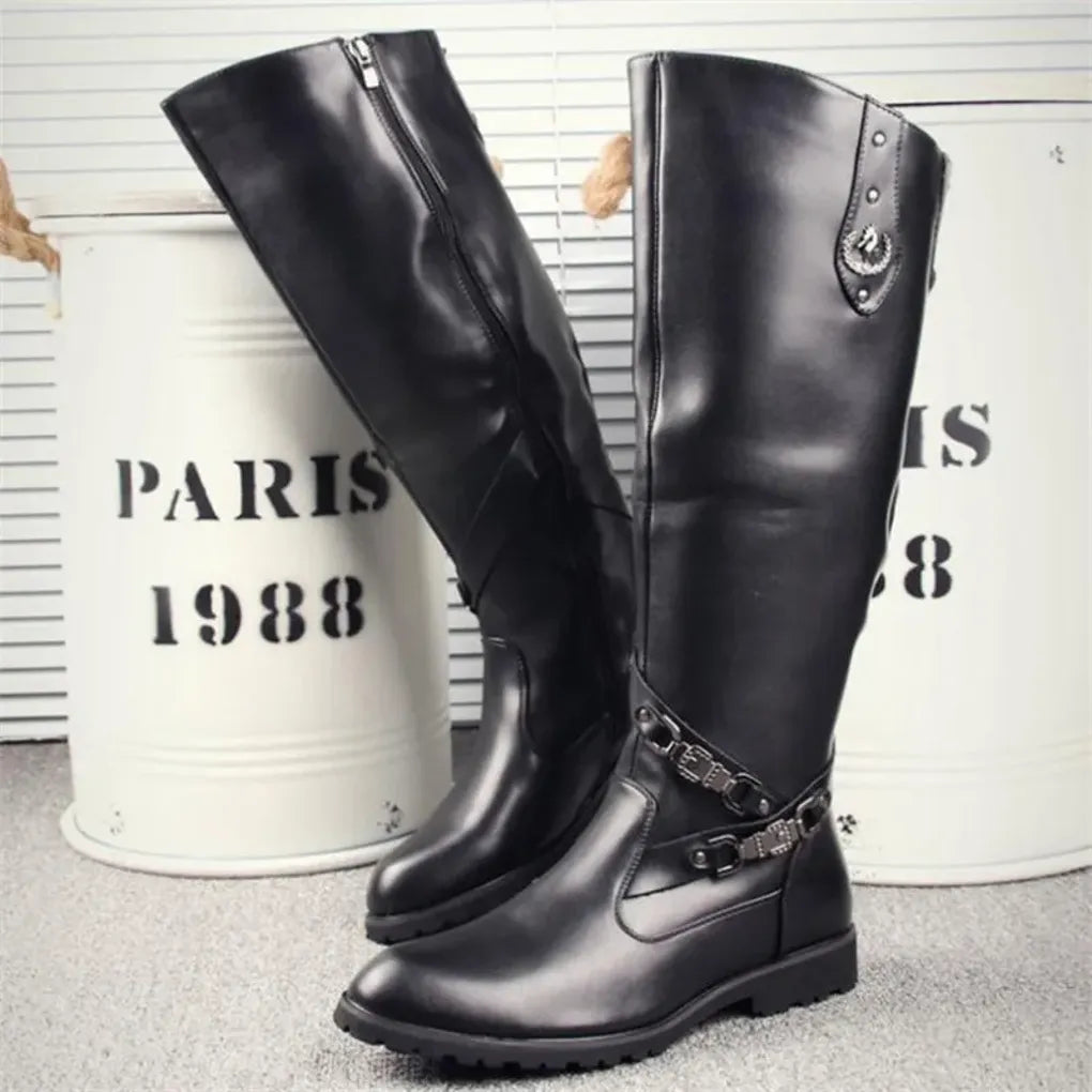 Rindslederstiefel – Robustes Herren-Knöcheldesign