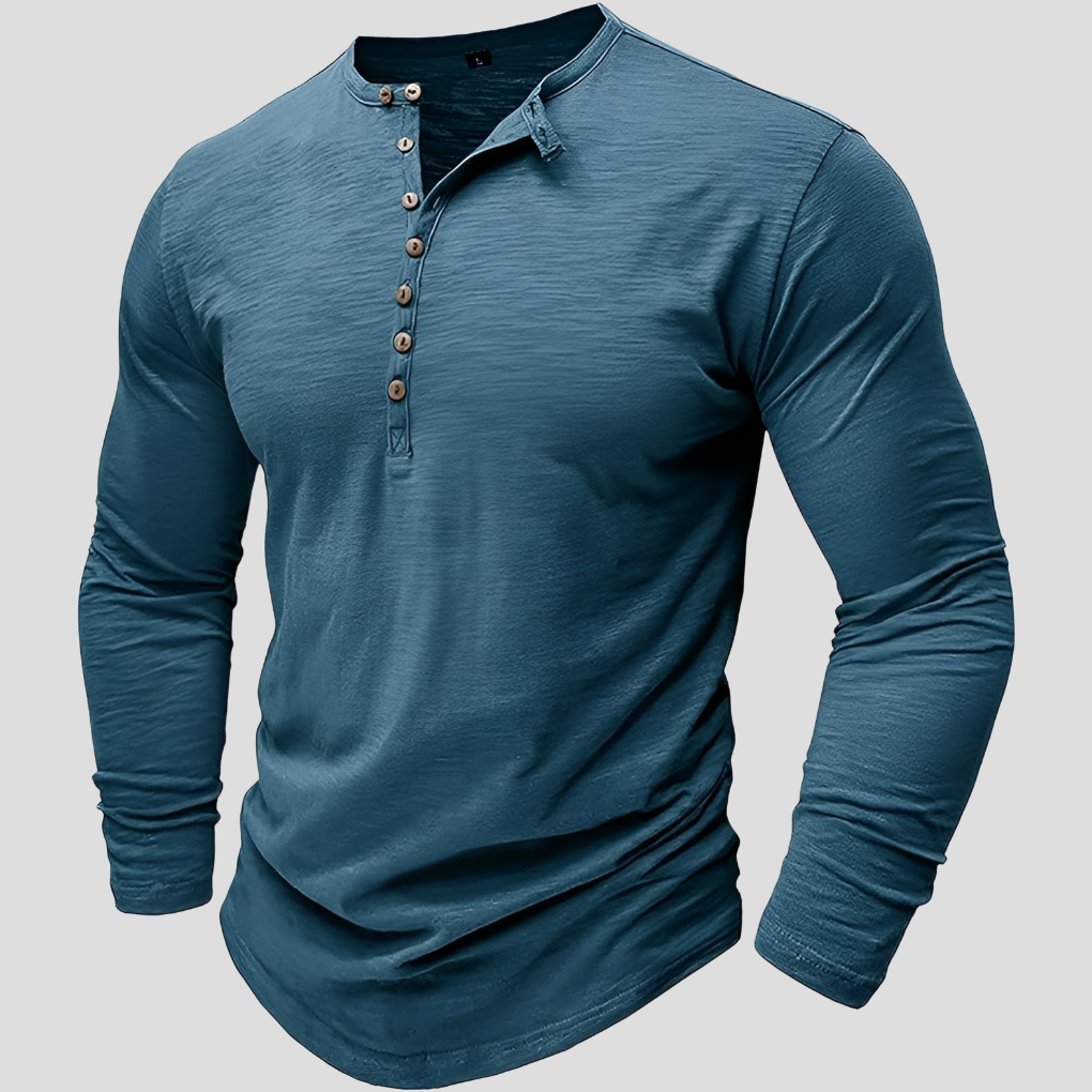 Loose Men's cottonmix Shirt – Casual Everyday Style