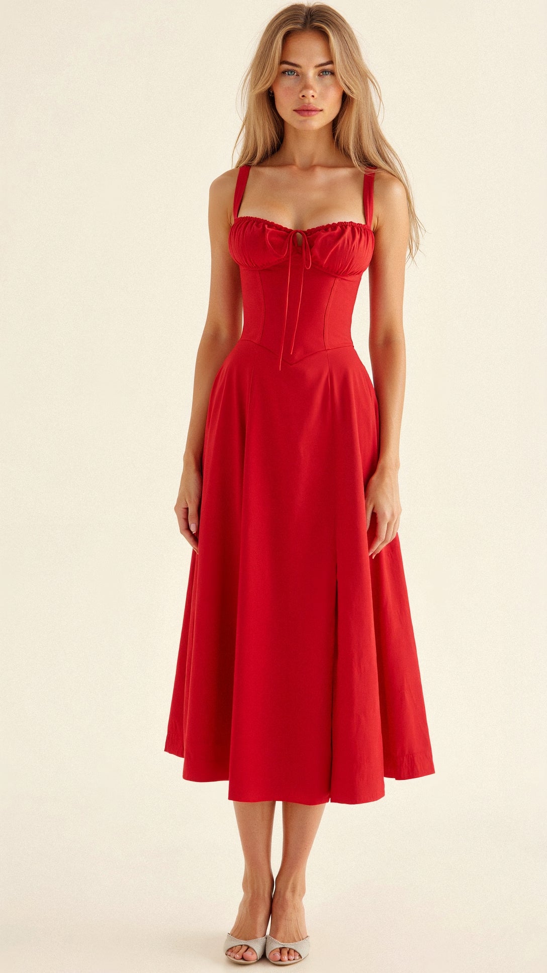 Tailliertes Kleid für Damen