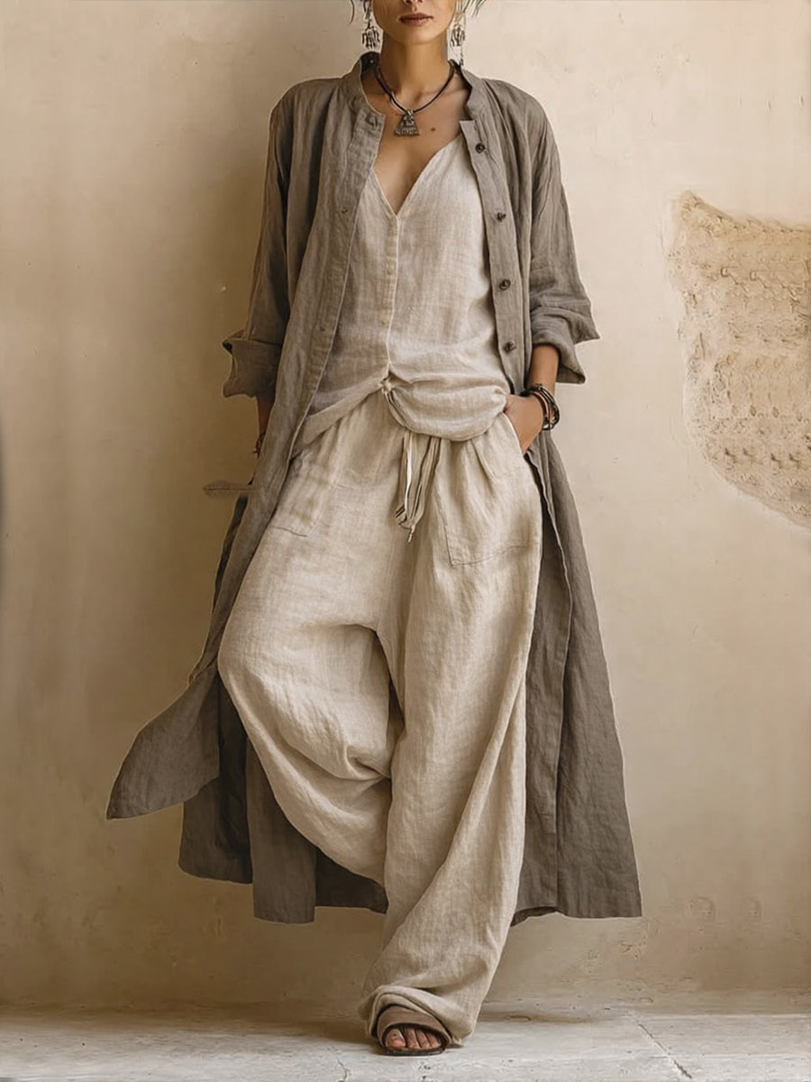 Damen Weiches Mehrteiliges Ensemble