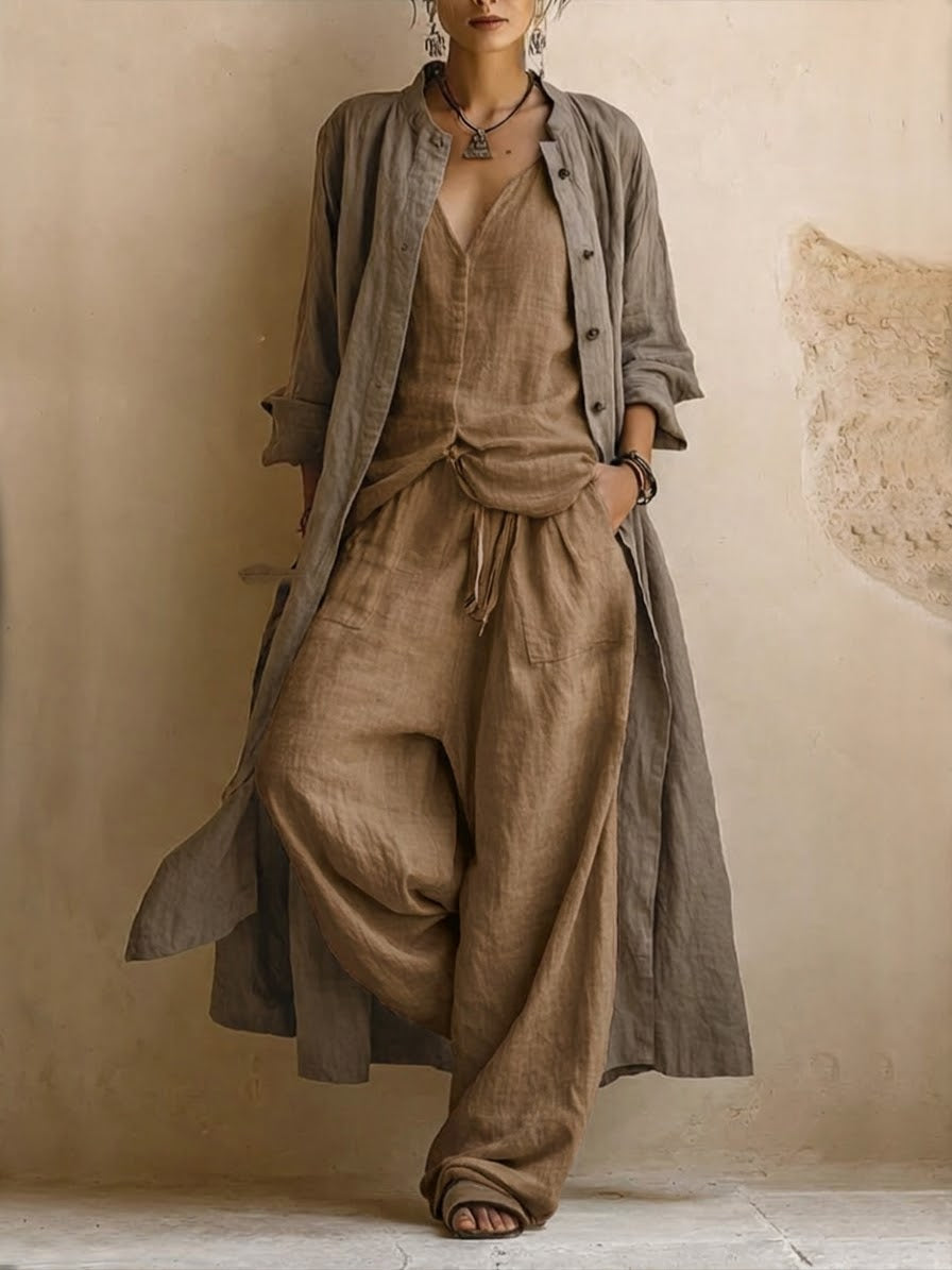 Damen Weiches Mehrteiliges Ensemble