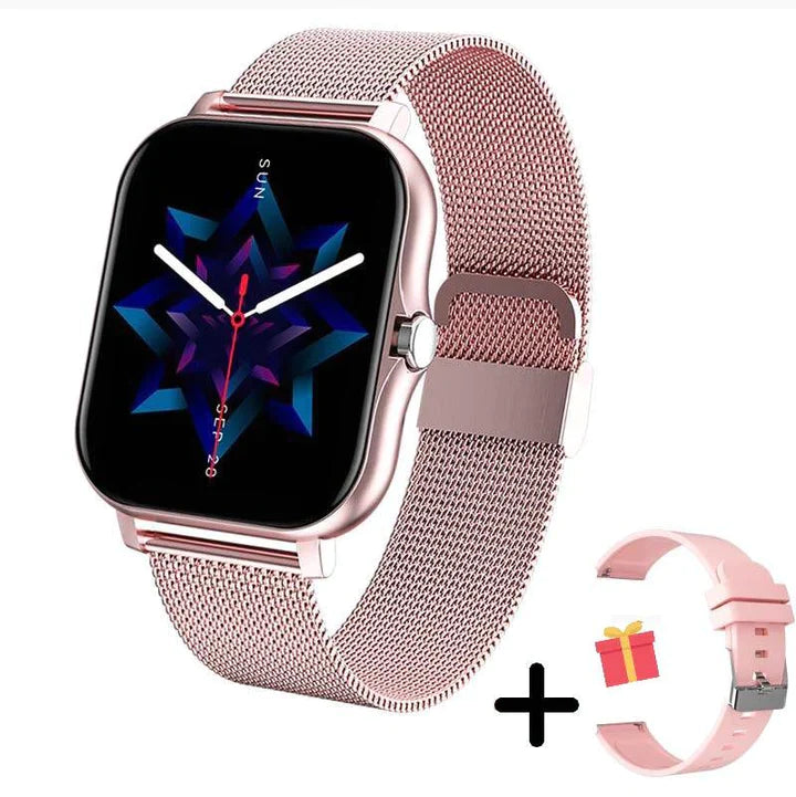 Elegante Smartwatch für Damen mit Gesundheits- und Aktivitätstracking