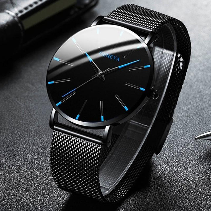 Innovatives, nachhaltiges und minimalistisches Herrenarmbanduhr