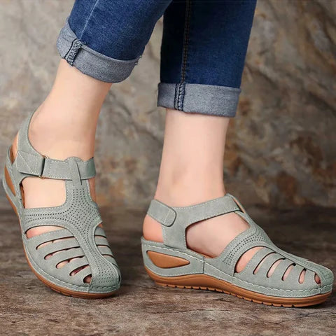 Orthopädische Sandalen im römischen Stil für Damen