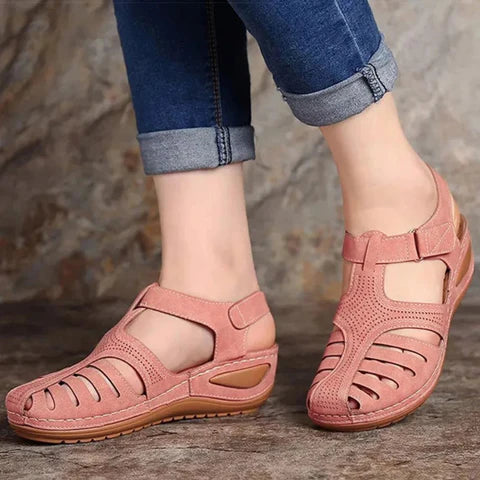 Orthopädische Sandalen im römischen Stil für Damen