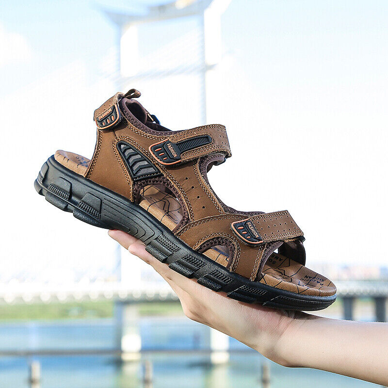 Orthopädische Sandalen mit Klettverschluss für Herren und Damen