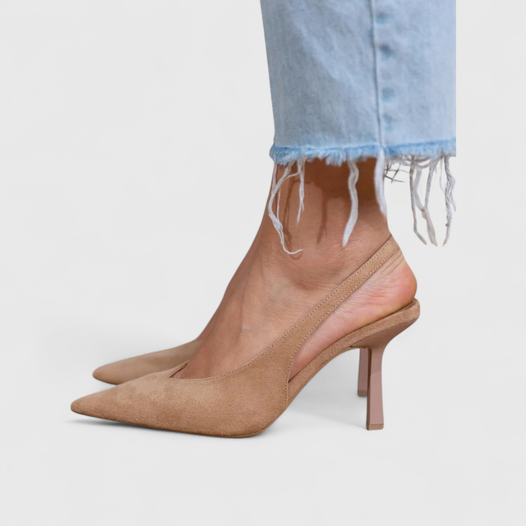 Damen Elegante Orthopädische Slingback-Pumps mit Stiletto-Absatz