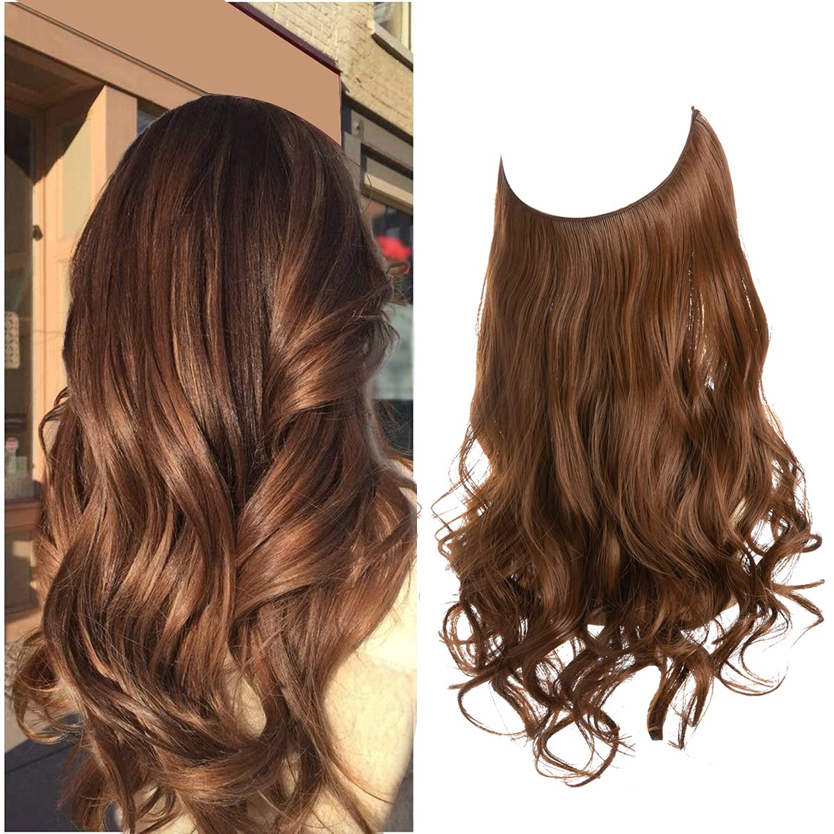 Unsichtbare Haarverlängerung für mühelosen Style