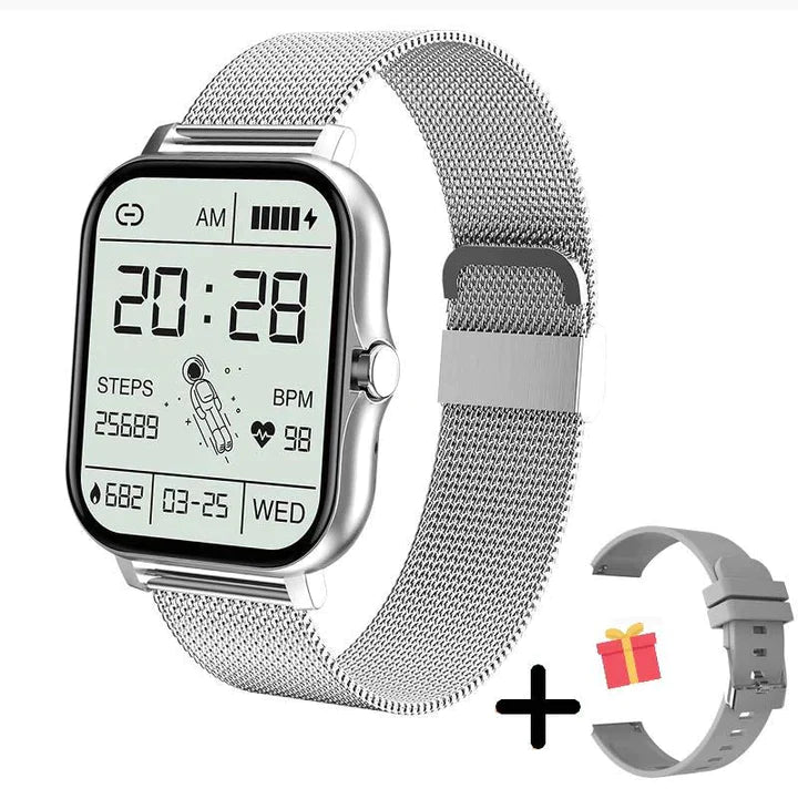 Elegante Smartwatch für Damen mit Gesundheits- und Aktivitätstracking