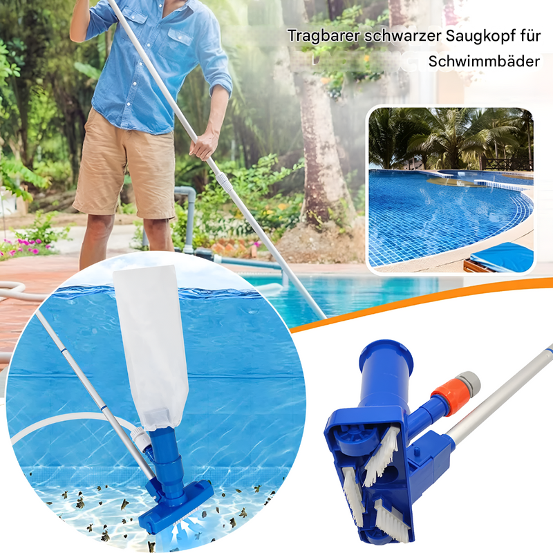 Poolstaubsauger mit Schmutzfangbeutel