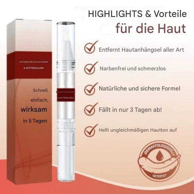 Tags und Muttermalentferner