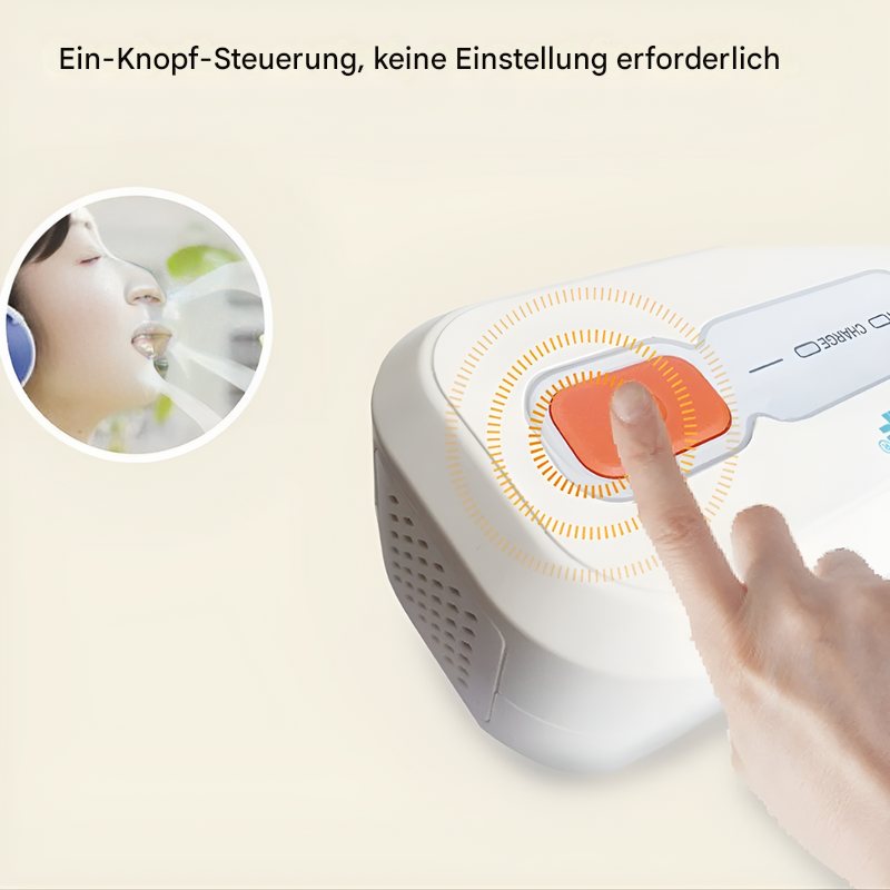 Tragbarer CPAP-Reiniger und Desinfektionsmittel