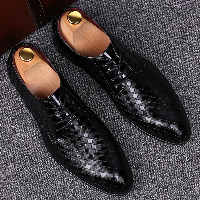 Elegante Schnürschuhe aus Leder