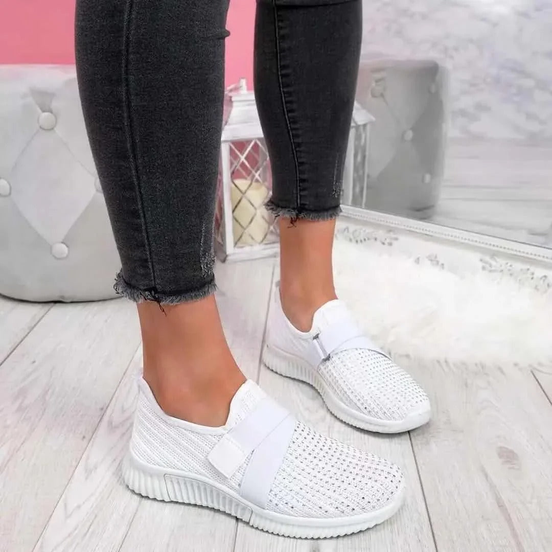 Elegante T-Strap Flats für Damen