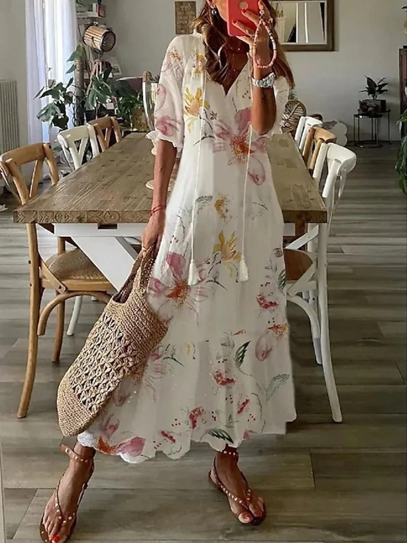 Bettina – Boho Maxikleid für Damen