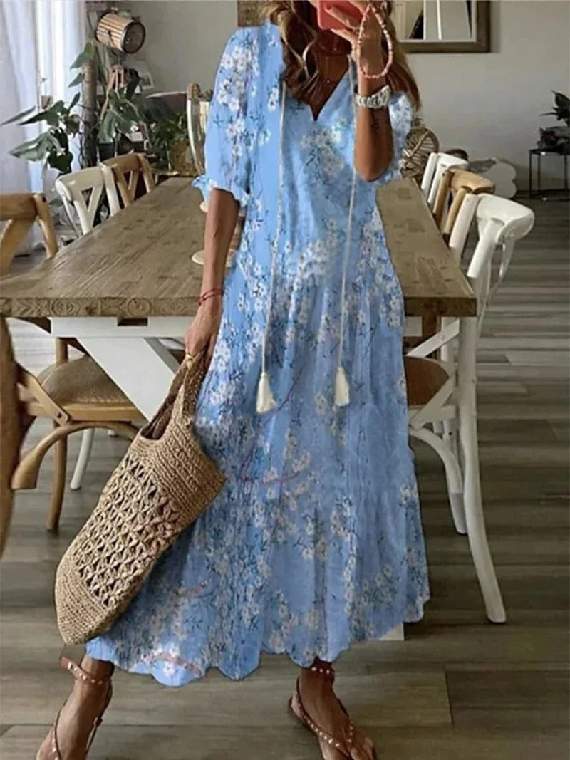 Bettina – Boho Maxikleid für Damen