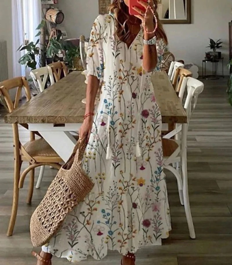 Bettina – Boho Maxikleid für Damen